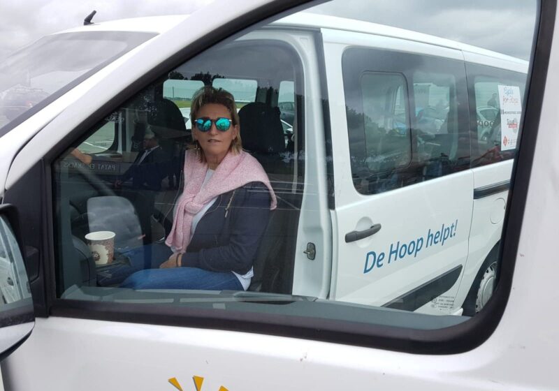 Leny bij Cycle for Hope