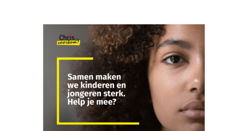 Samen maken we kinderen en jongeren sterk. Help je mee?